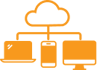 Infrastructure IT Cloud Icon